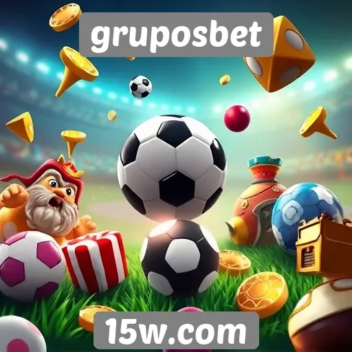 Diversidade de jogos disponíveis no gruposbet